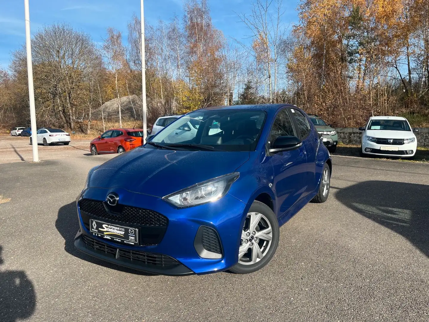 Mazda Sonstige 2 Hybrid Exclusive Line 116 PS Automatik Blau - 1