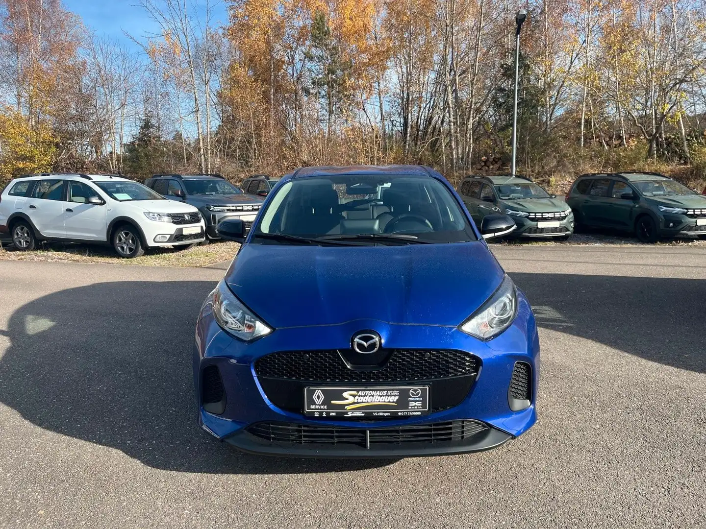 Mazda Sonstige 2 Hybrid Exclusive Line 116 PS Automatik Blau - 2