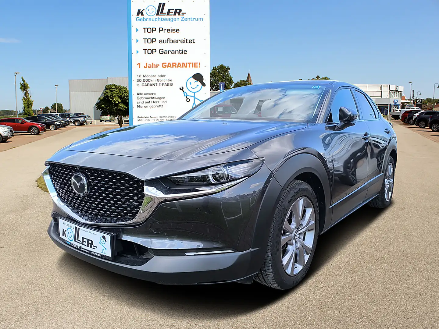Mazda CX-30 G122 Comfort+/SO/ST/PR/TE Aut. Grau - 1