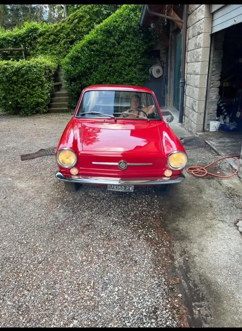 Fiat 850 Coupè Prima Serie Rosso - 2