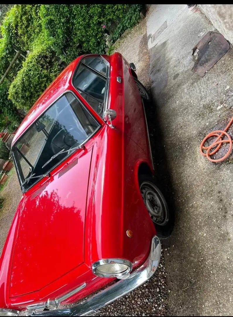 Fiat 850 Coupè Prima Serie Rosso - 1