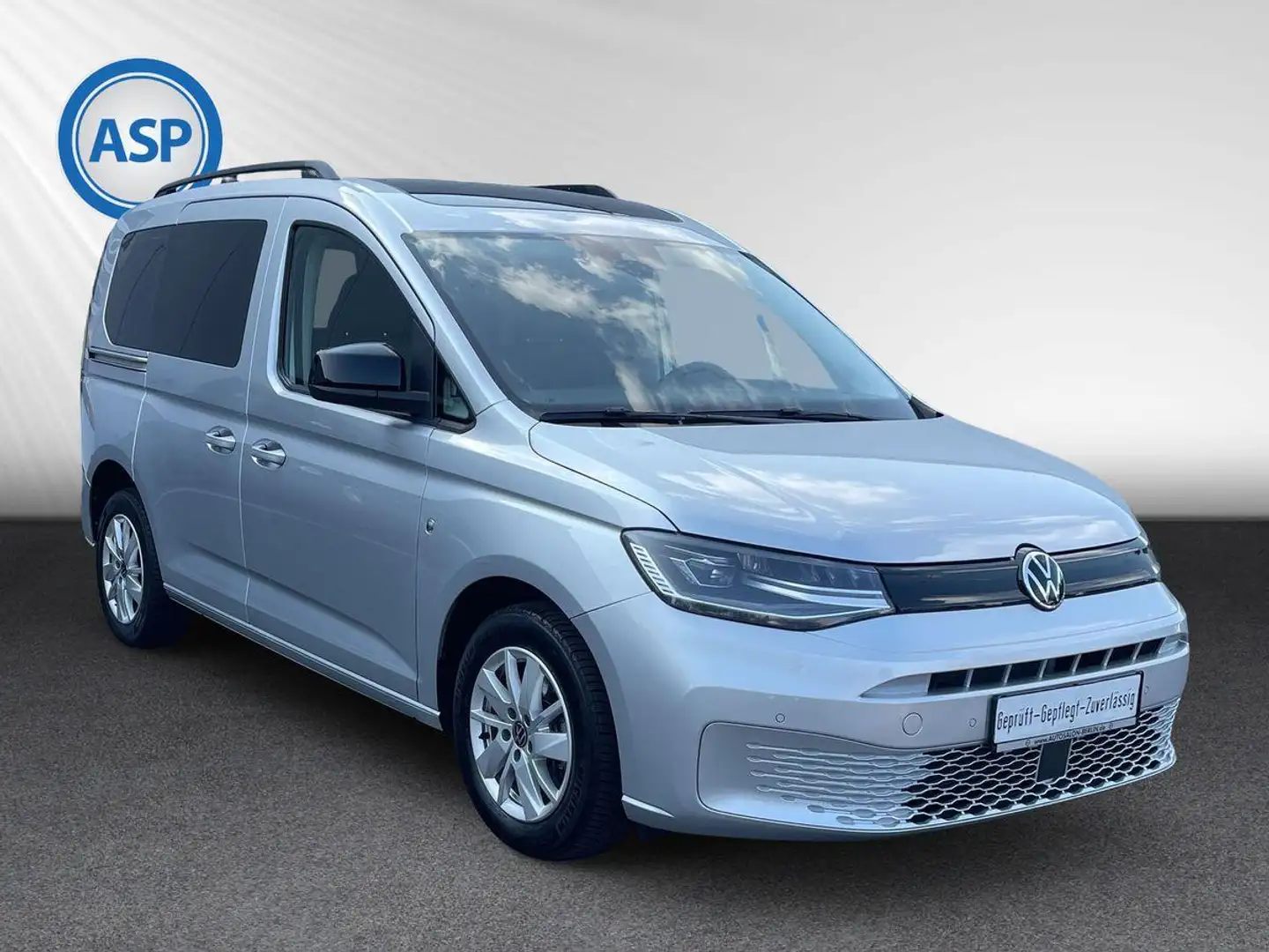 Volkswagen Caddy California 1.5 TSI DSG LED PDC NAVI PANO Silber - 1