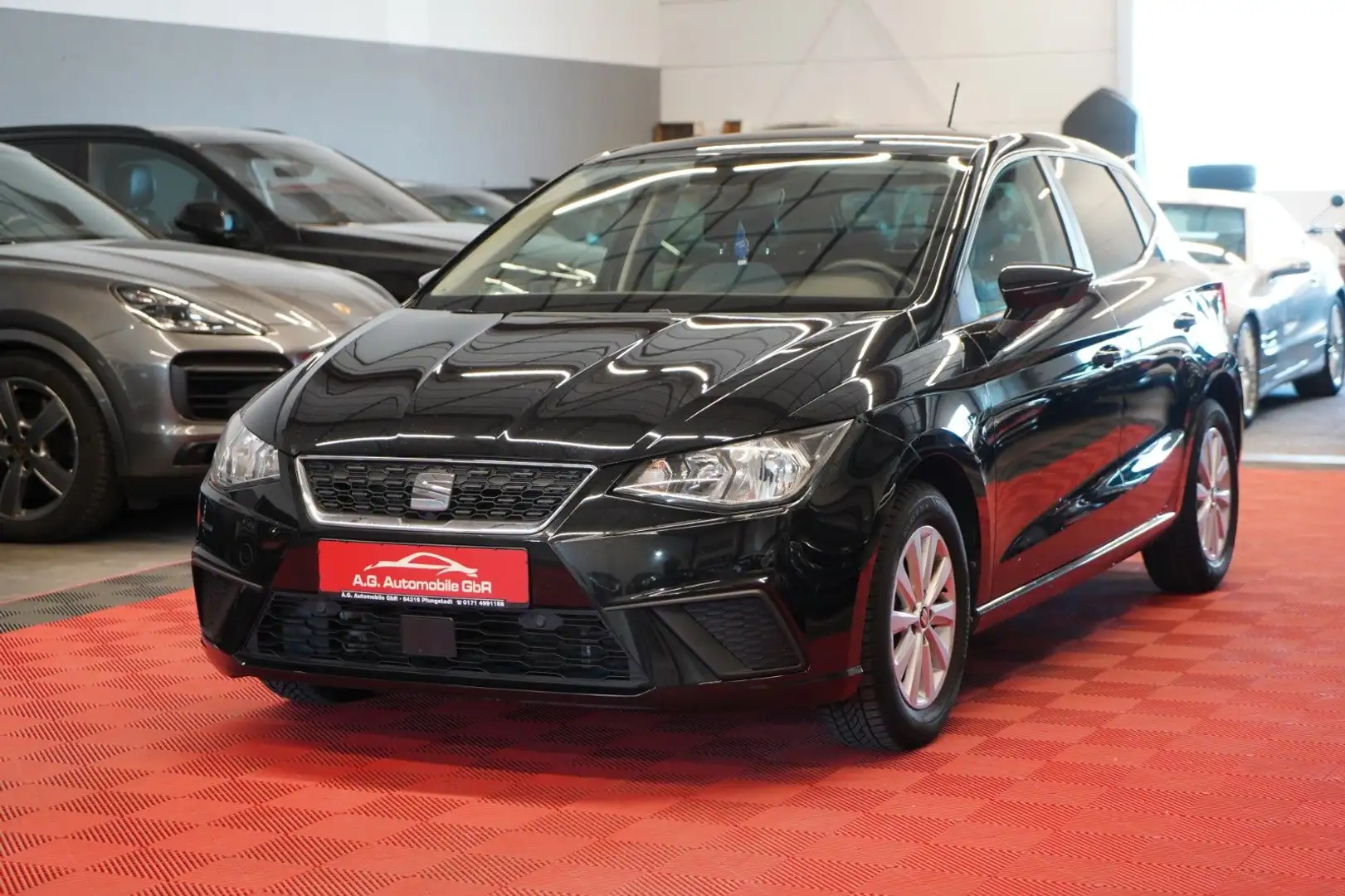 SEAT Ibiza 1.0 TSI Style 2.Hand*Navi*Rückfahrk*Sitzh* Schwarz - 1