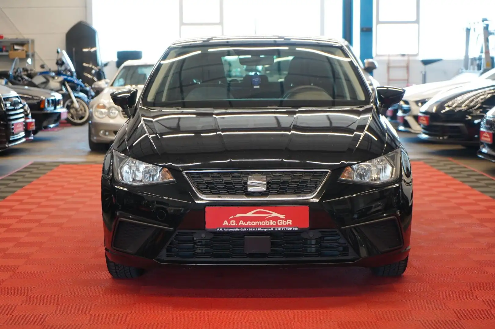SEAT Ibiza 1.0 TSI Style 2.Hand*Navi*Rückfahrk*Sitzh* Schwarz - 2