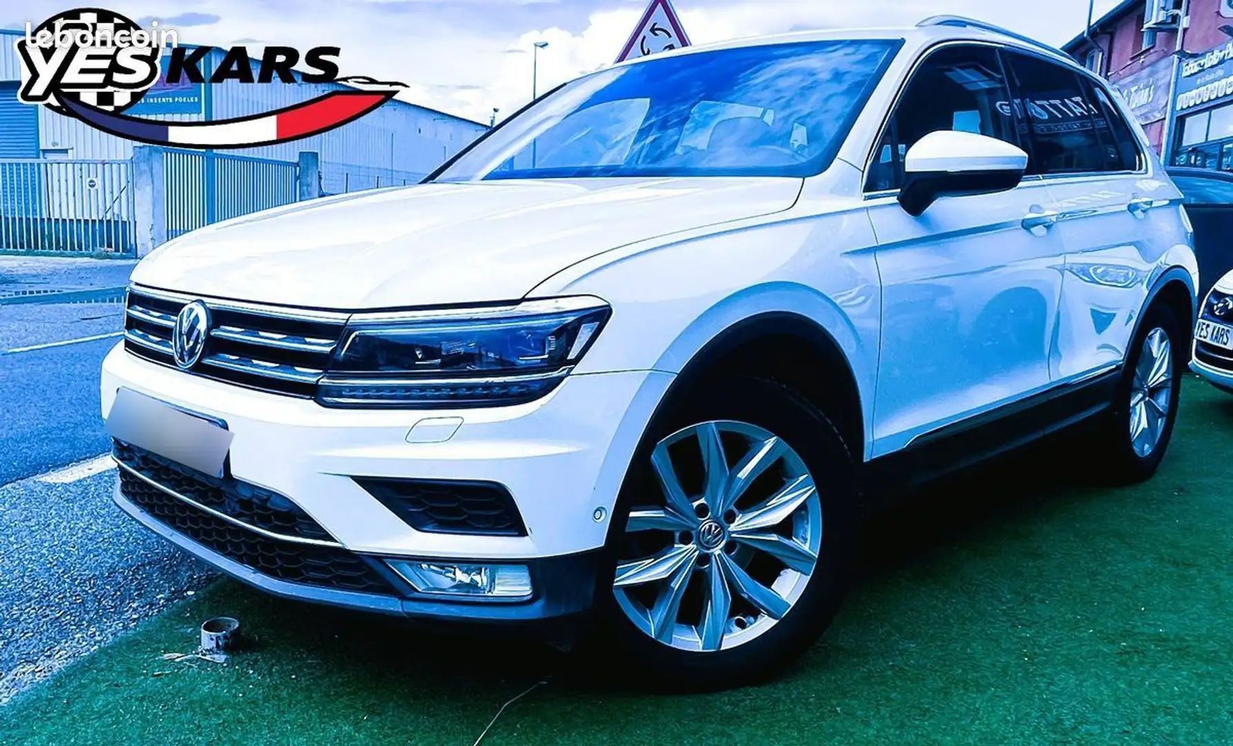 Volkswagen Tiguan II 2.0 TDI 150ch BlueMotion Technology Carat Exclu Blanco - 1