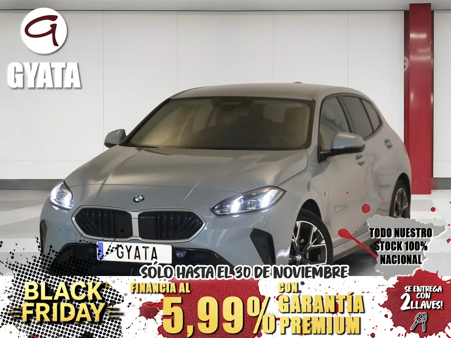 BMW 116 120dA Grijs - 1