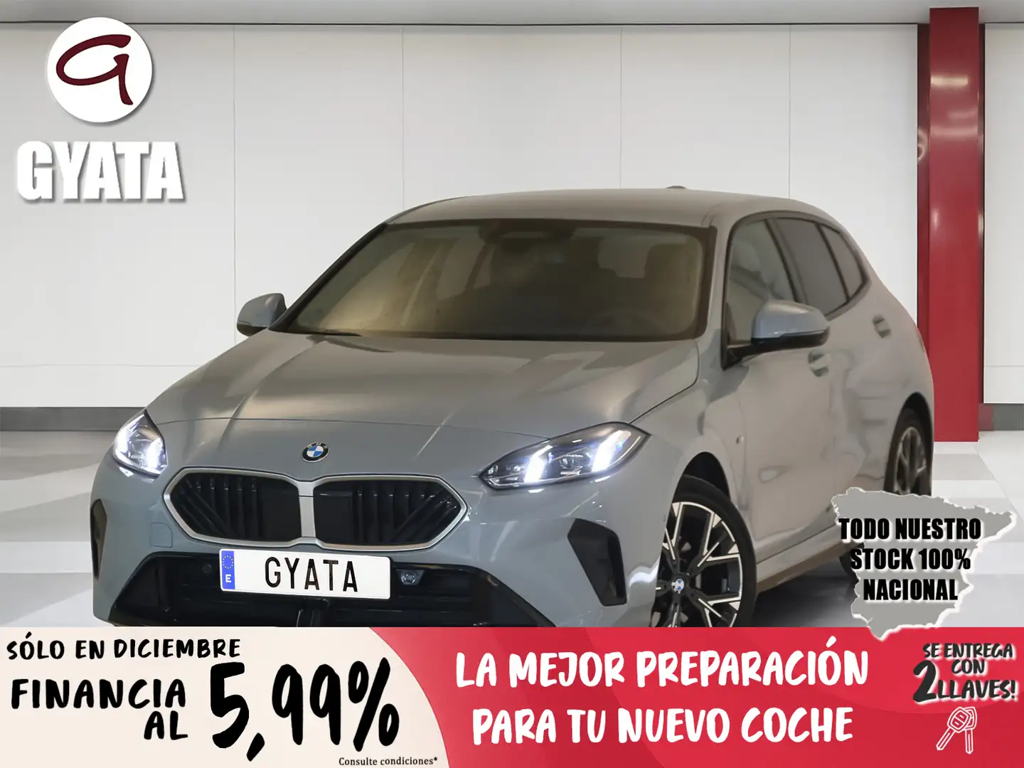 BMW 116 120dA Gris - 1