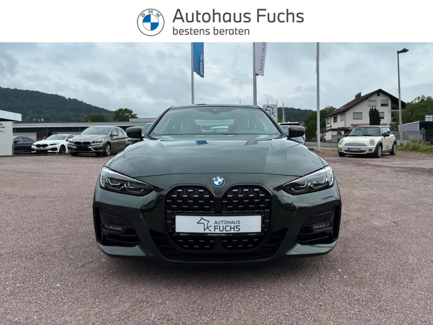 BMW 420 d Coupe MSport  M Alurad Navi Leder Digitales Cock Vert - 2