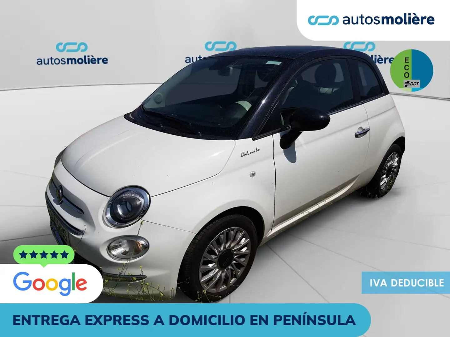 Fiat 500 1.0 Hybrid Dolcevita 52kW Verde - 1