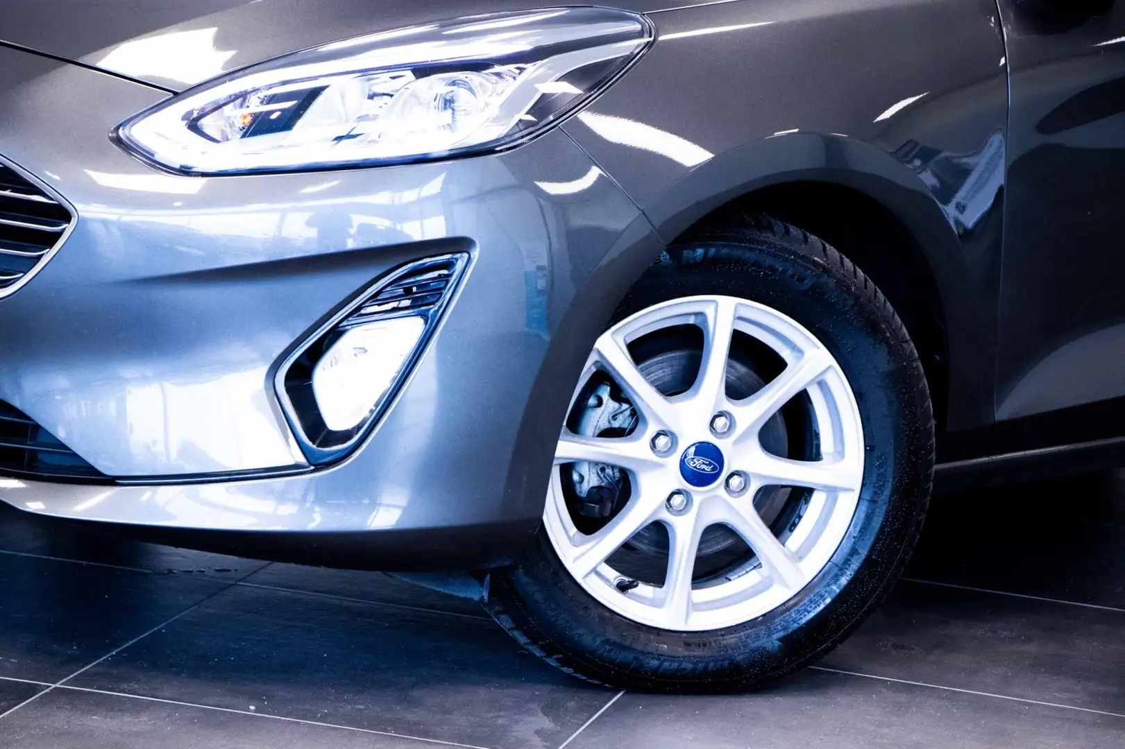 Ford Fiesta 1.0 EcoBoost Hybrid Titanium| Climate | Cruise | N Grijs - 2
