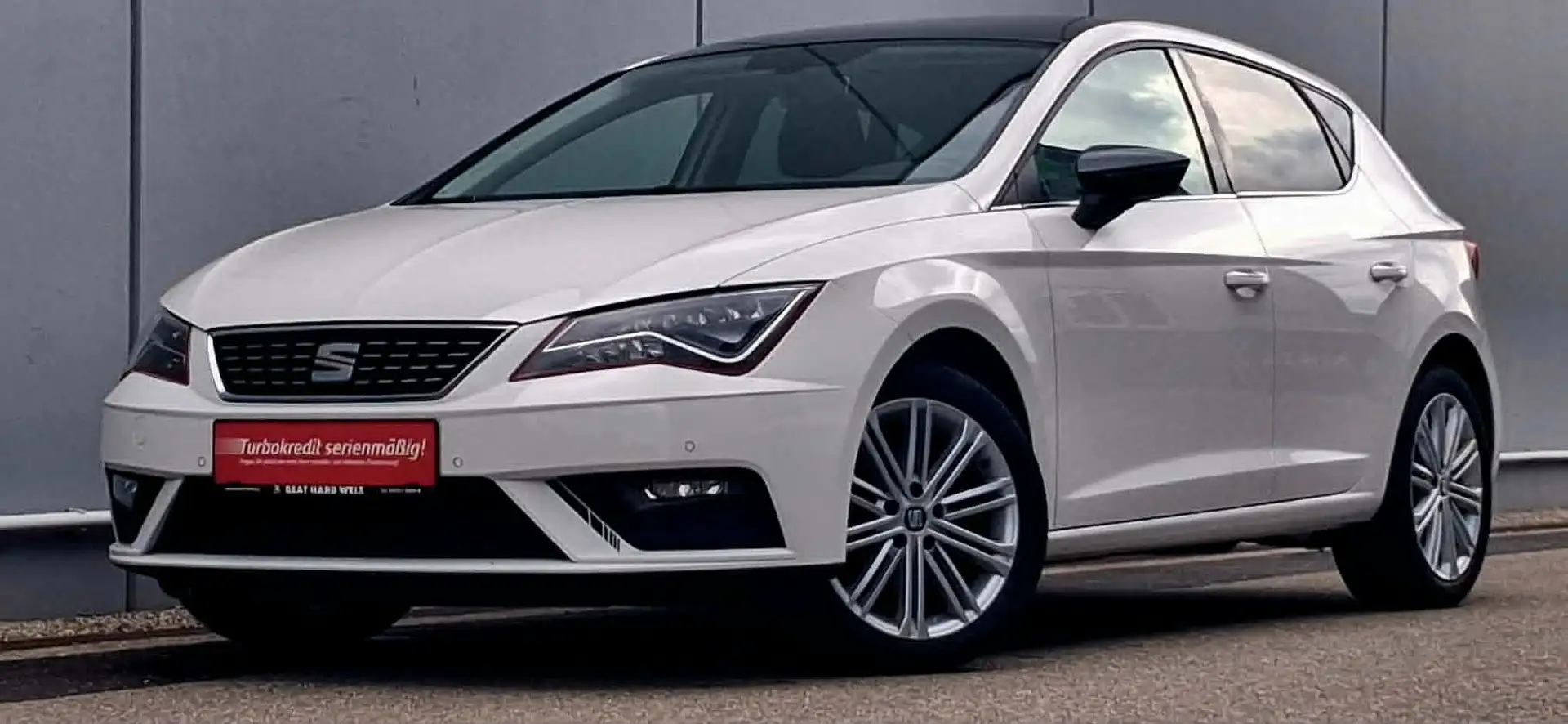 SEAT Leon Xcellence 1,4 TSI Start-Stopp Pickerl 1/2027+4 Weiß - 1