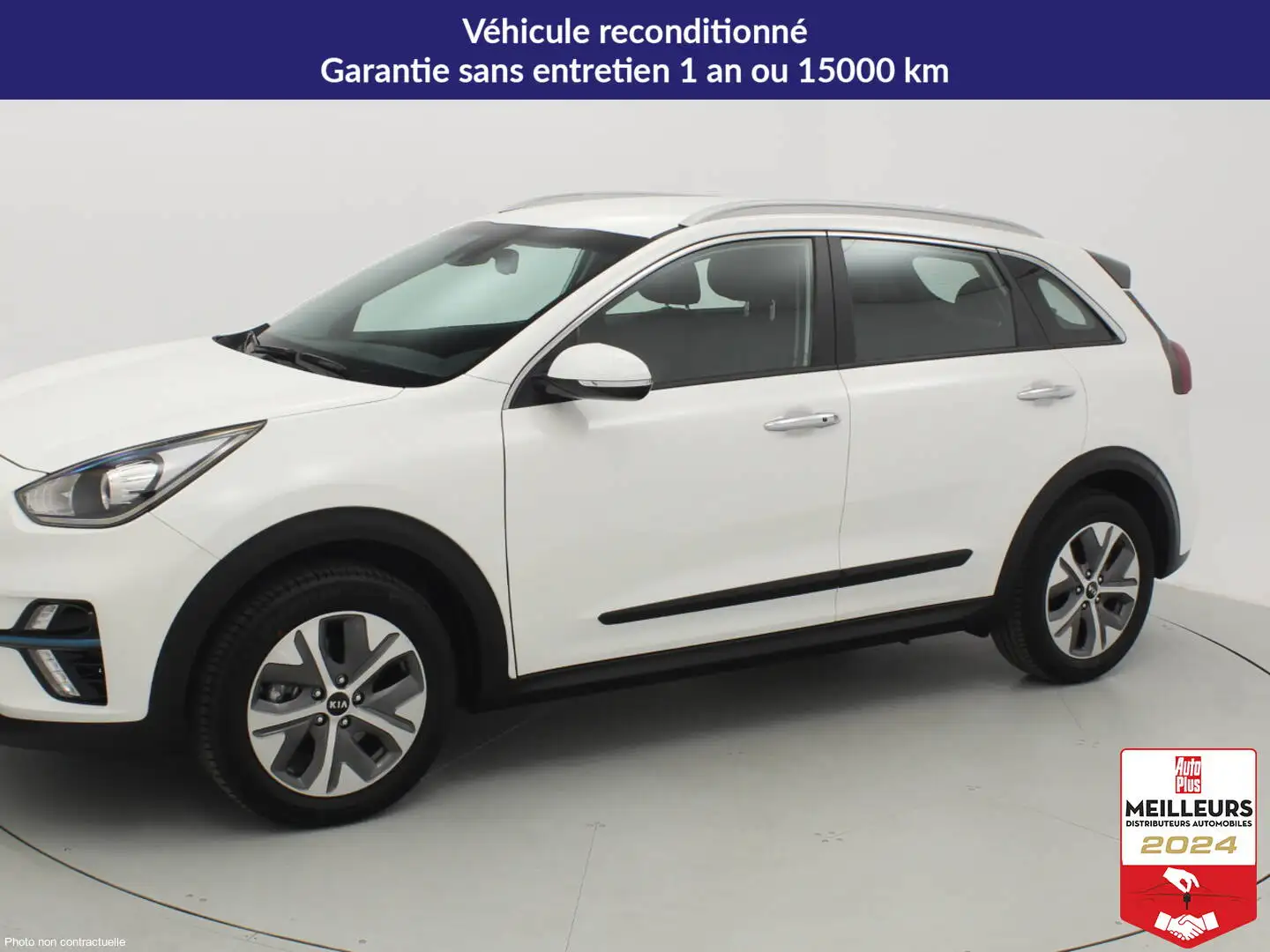 Kia e-Niro Electrique 204 e-Active Blanc - 1