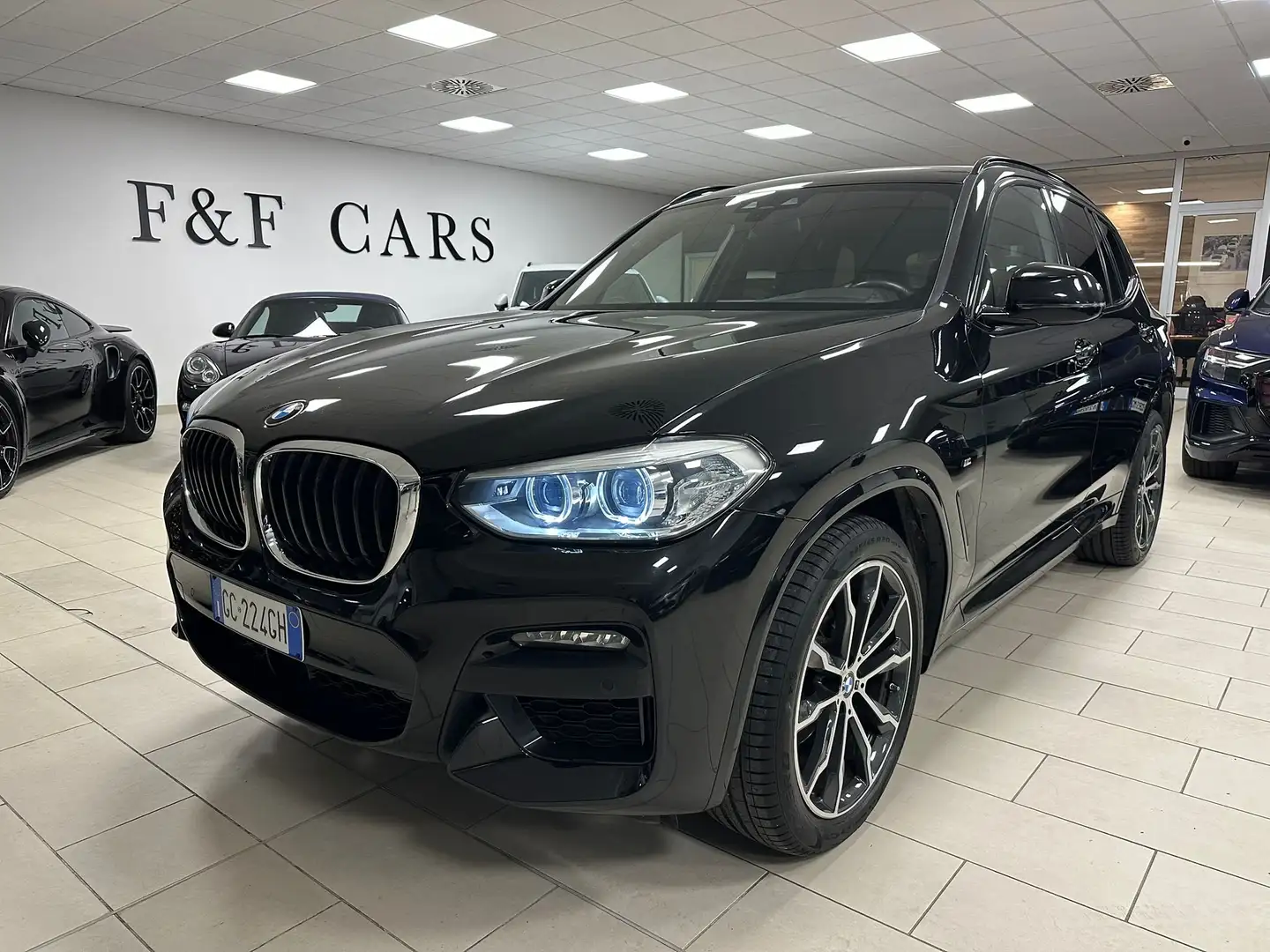 BMW X3 xdrive20d Msport 190cv auto Uff.Italiana Uni Propr Nero - 1
