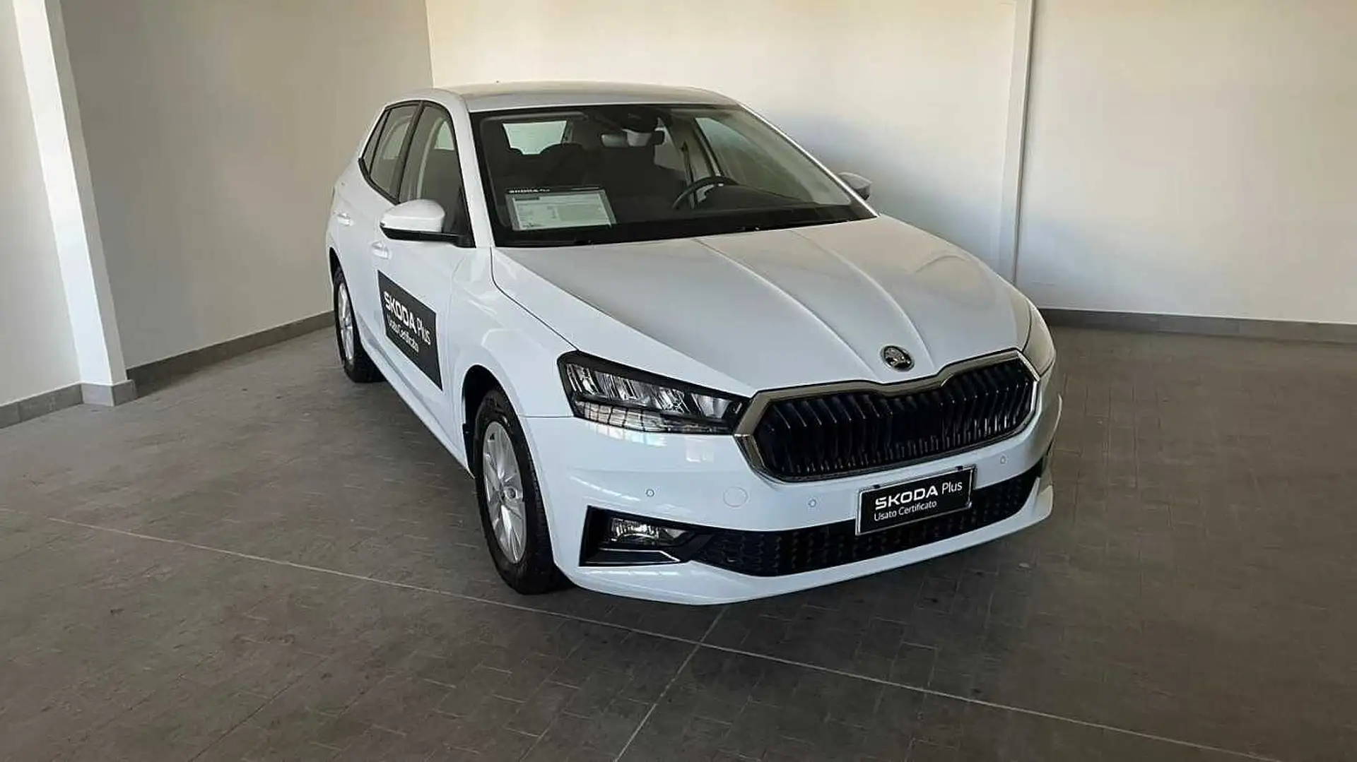 Skoda Fabia 4ª serie 1.0 MPI 80 CV Selection Blanc - 1