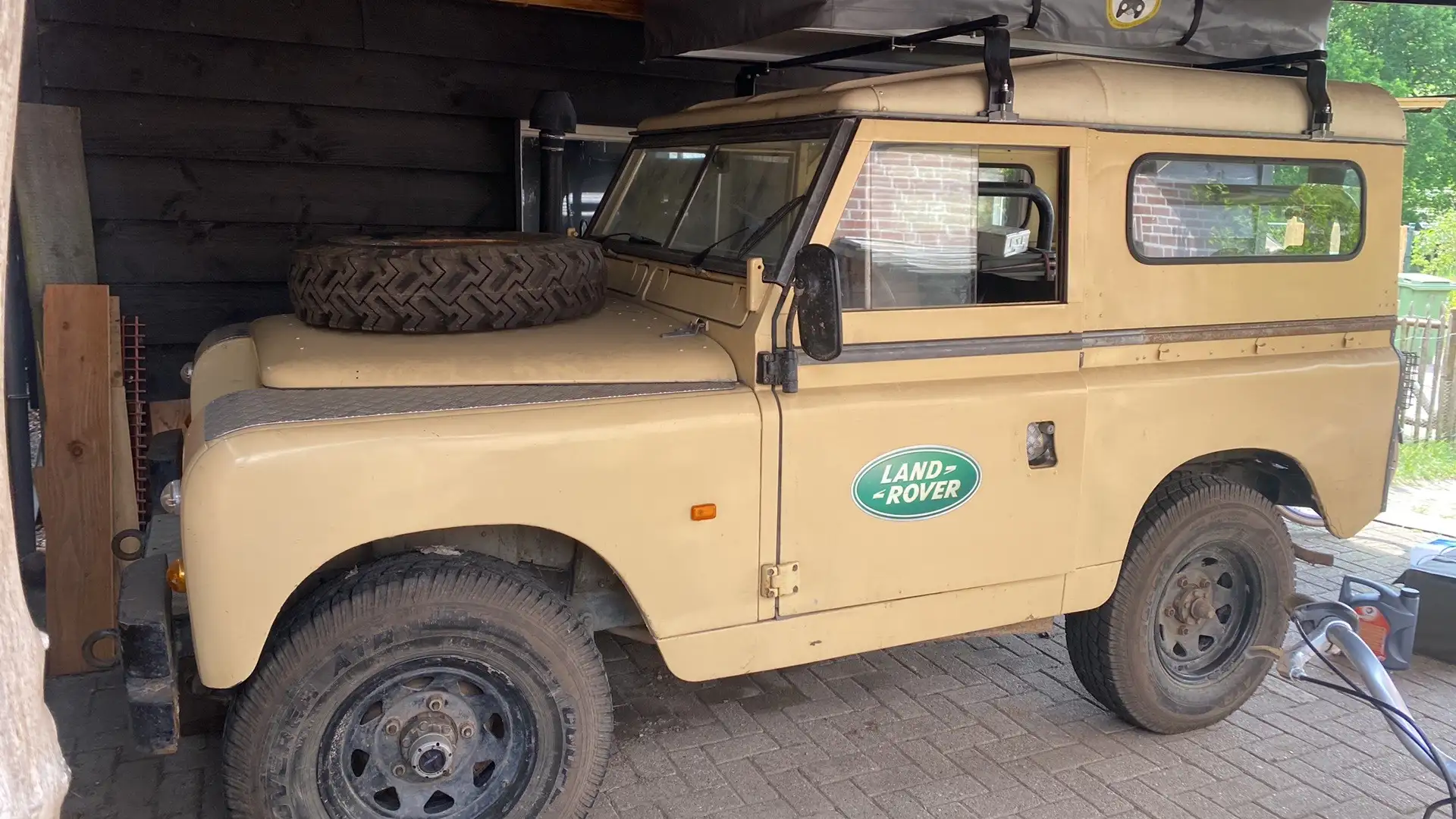 Land Rover Series hard en softtop - 1