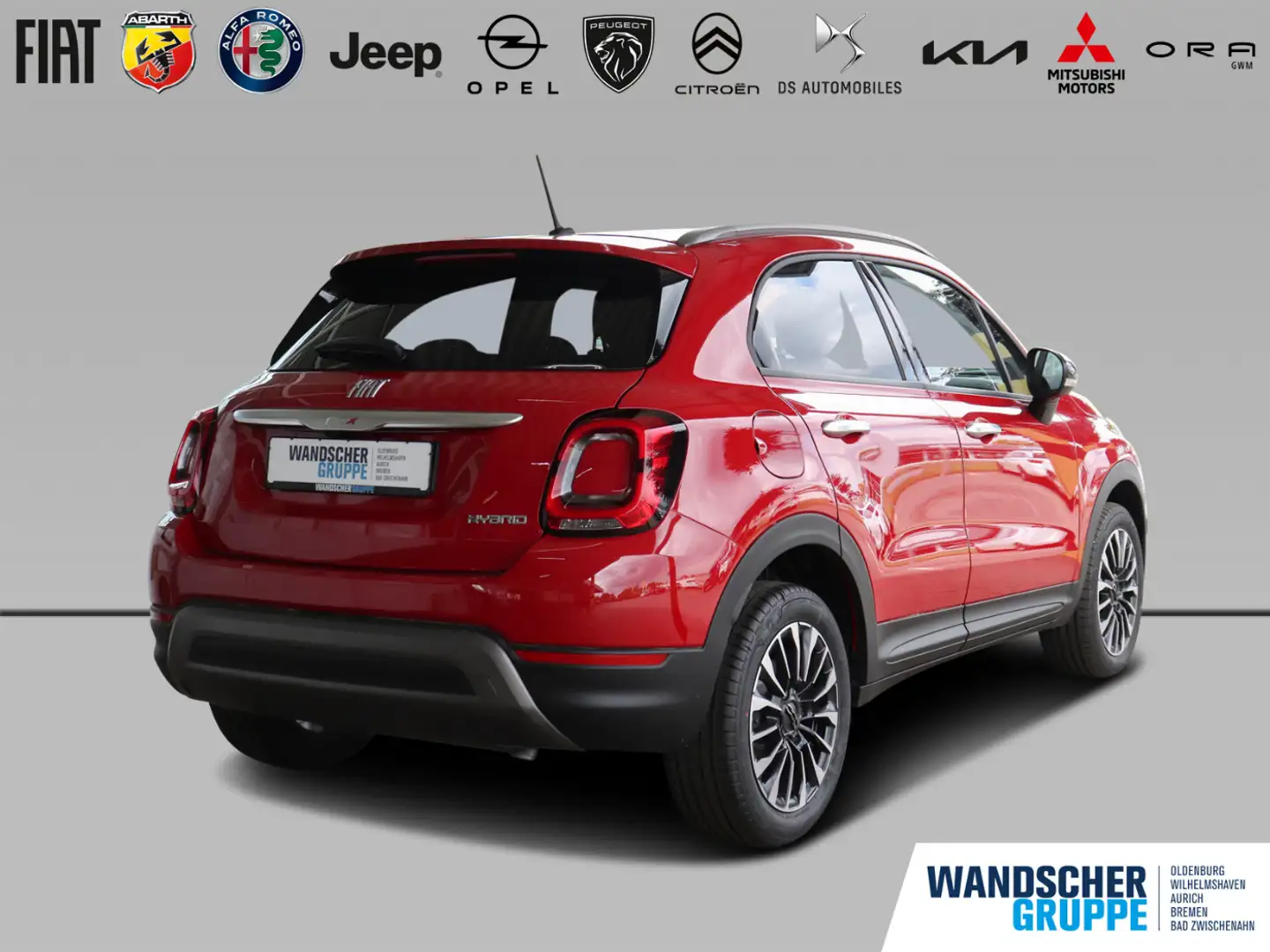 Fiat 500X MY22 CROSS HYBRID Komfort Plus Paket Rot - 2