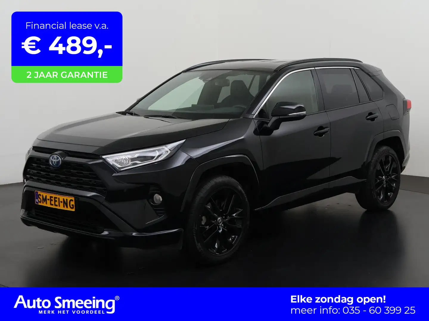 Toyota RAV 4 2.5 Hybrid AWD Black Edition | Elek stoel bed. | C Noir - 1