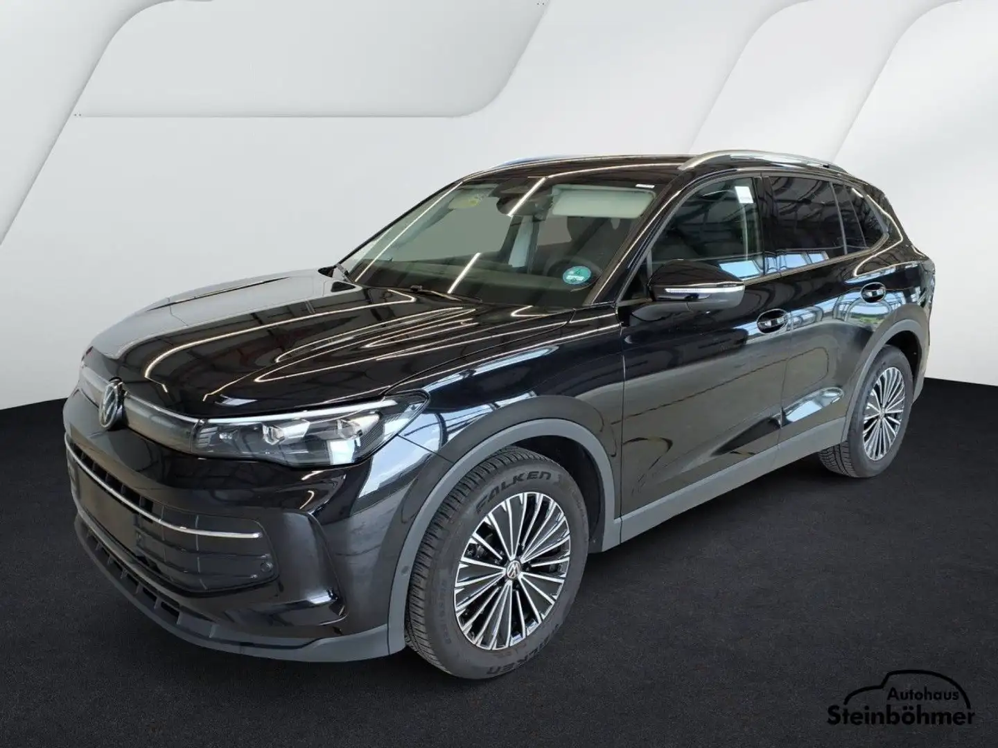 Volkswagen Tiguan Life 2.0TDI DSG LED Plus NAV AHK ACC SHZ Schwarz - 2