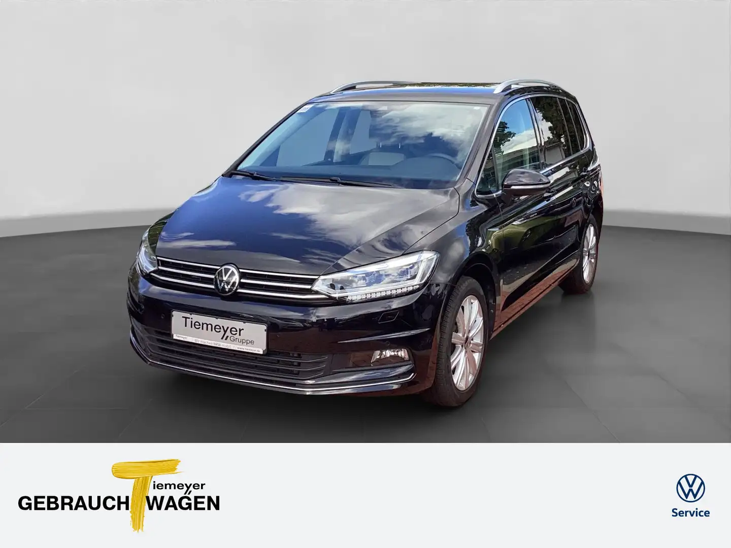 Volkswagen Touran 2.0 TDI DSG HIGHLINE 7-SITZE AHK NAVI KAM Schwarz - 1