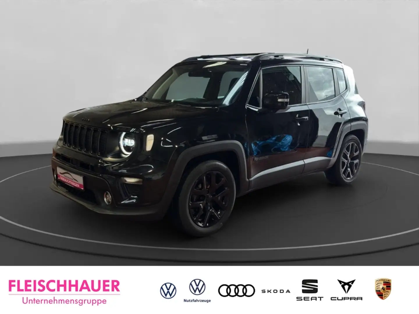 Jeep Renegade Limited FWD 1.0+KLIMA+DAB+PARKLENKASSIS Schwarz - 1