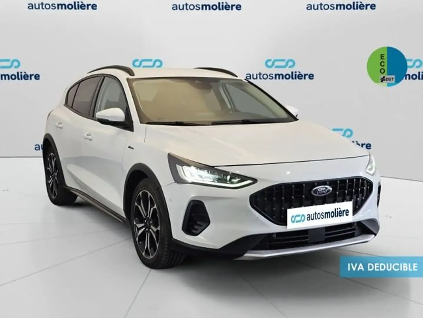 Ford Focus 1.0 Ecoboost MHEV Active 155 Weiß - 2
