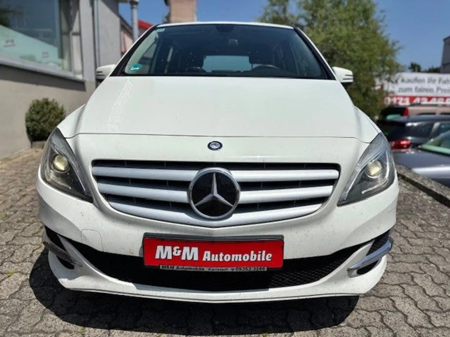 Mercedes-Benz B 200 CNG Schalter *LED+NAVI+AHK+RF-KAMERA+ALU* Wit - 2