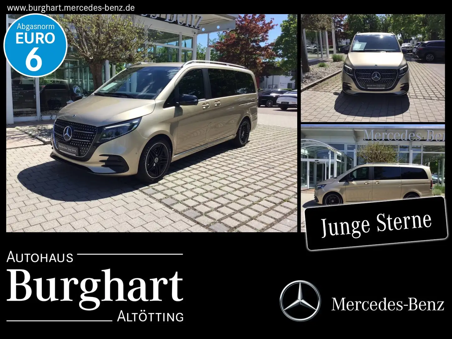 Mercedes-Benz V 250 V 250 d STYLE Lang AMG Line Night/SHD/el.Türen Gold - 1