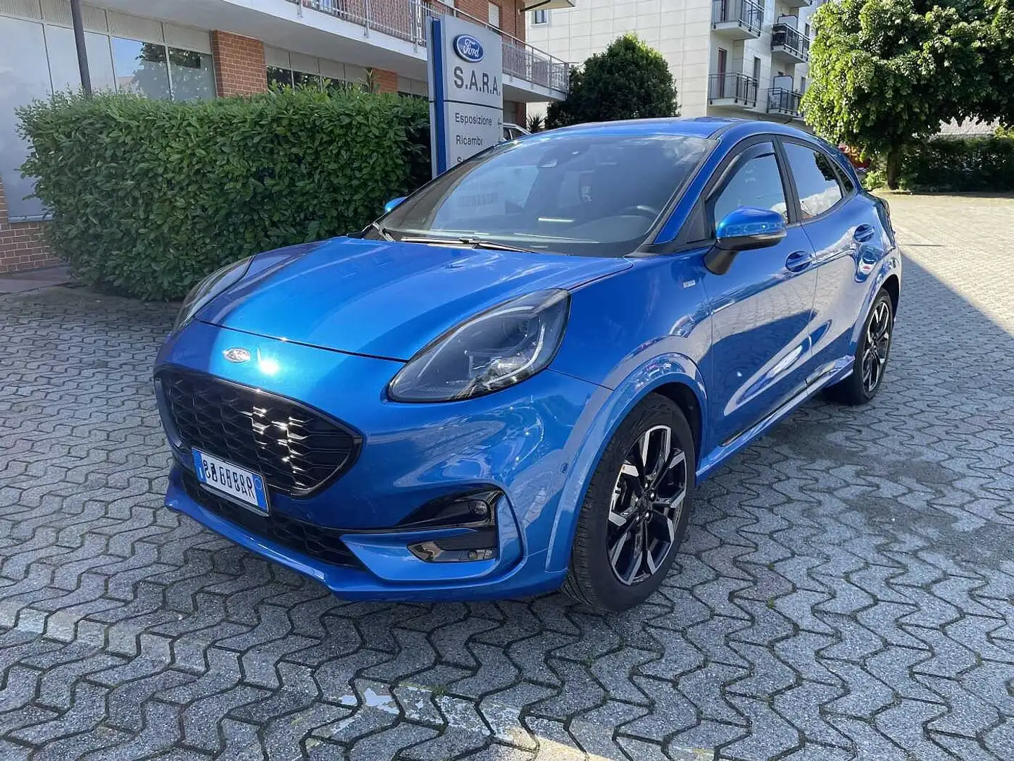 Ford Puma '19 1.0 EcoBoost Hybrid 125 CV S&S aut. ST-Line X Blau - 1