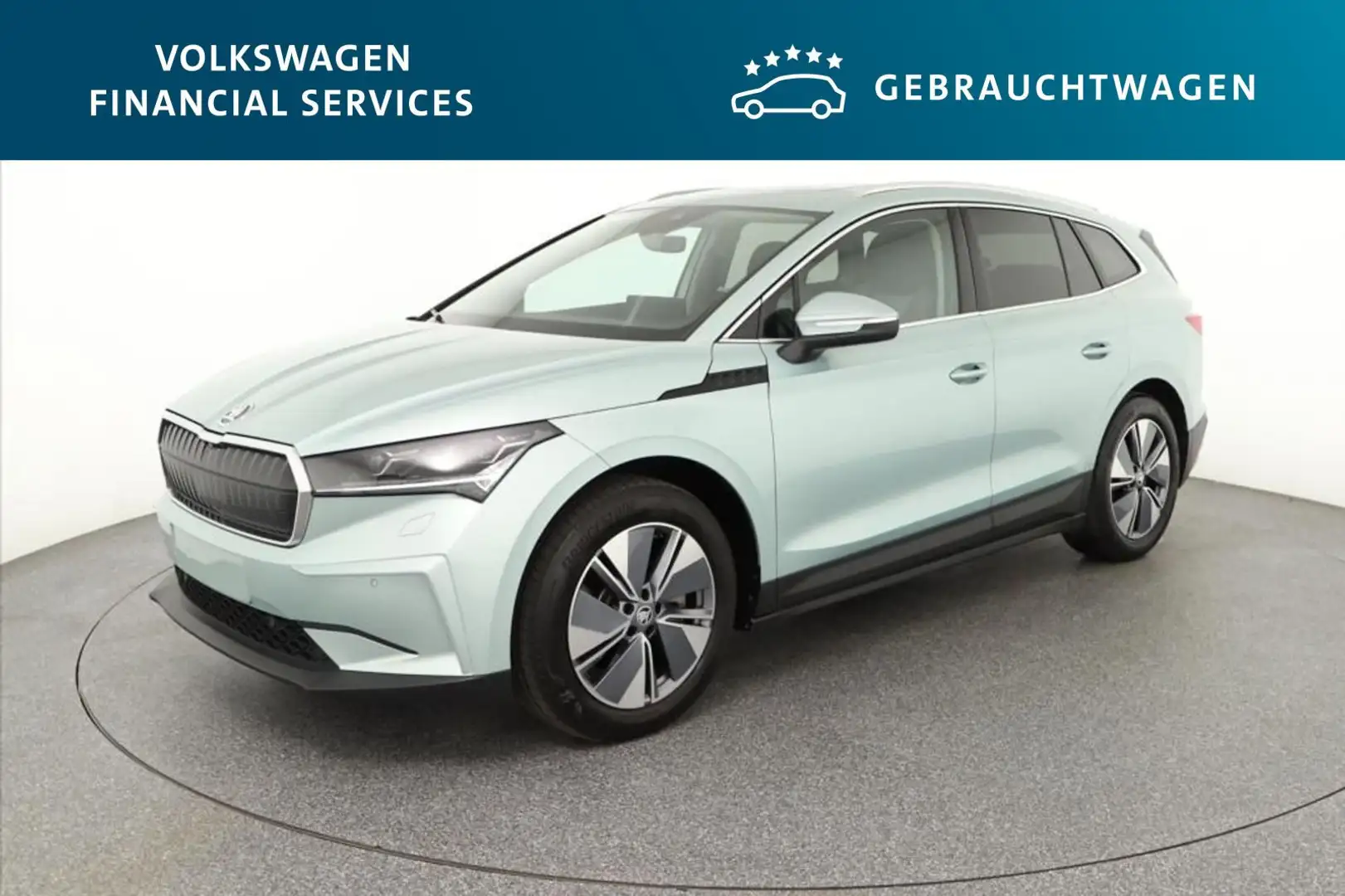 Skoda Enyaq 80 150kW Pano*RFK*PDC*Tempo*Klima*SH Silber - 1