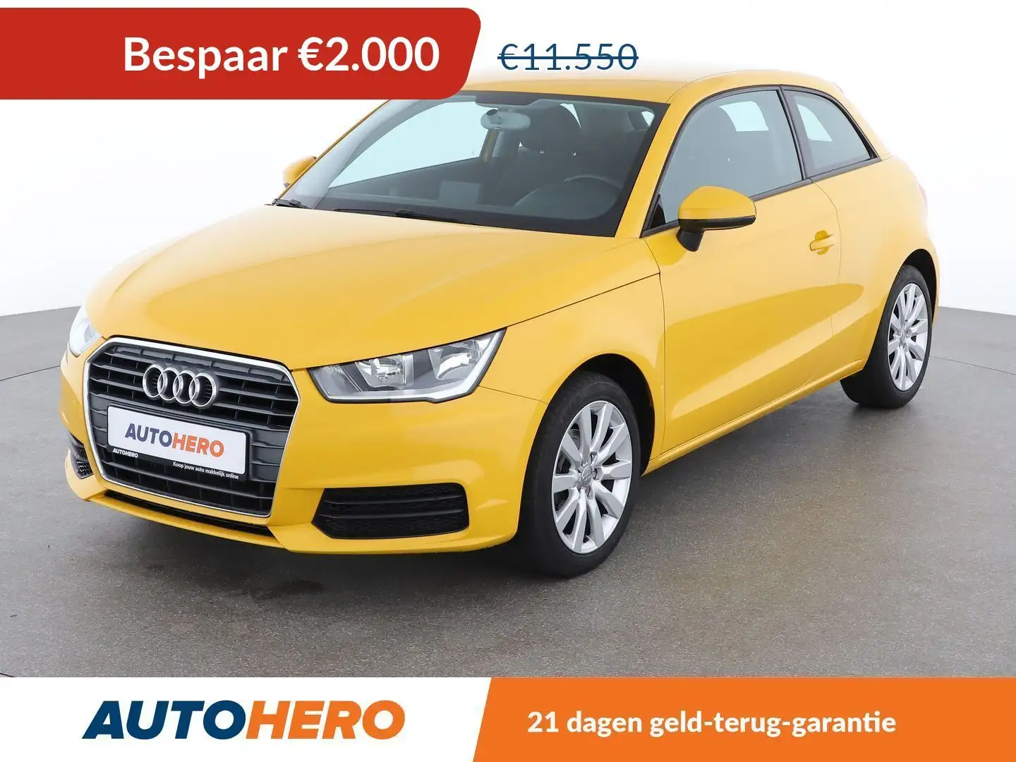 Audi A1 1.0 TFSI Sárga - 1