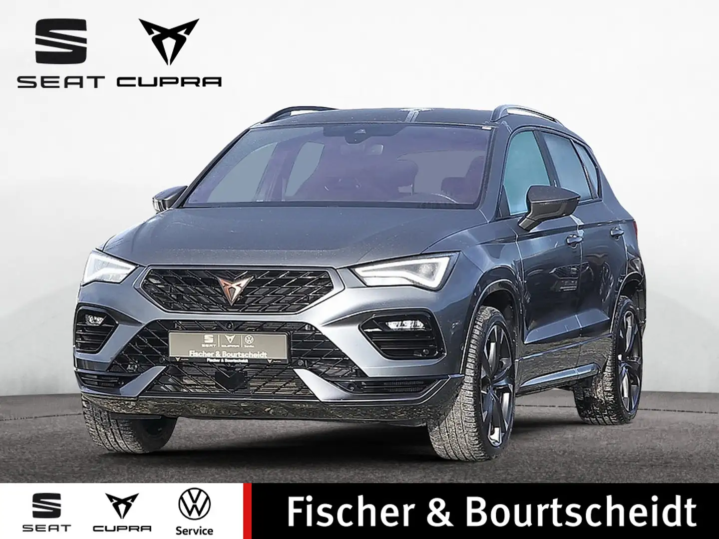 CUPRA Ateca 2.0 TSI VZ 4Drive NAVI AHK 360° LED SHZ Grau - 1