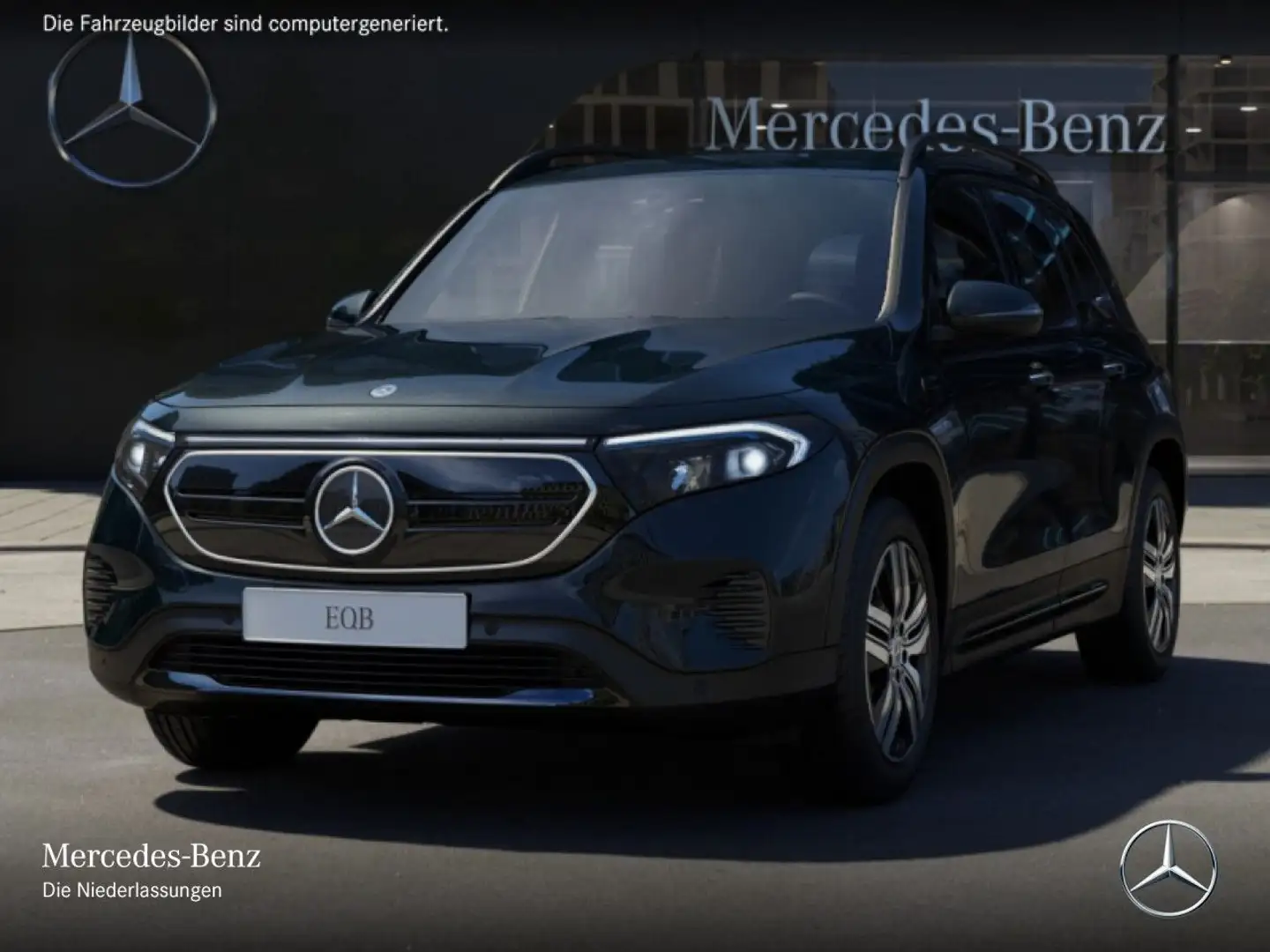 Mercedes-Benz EQB 300 4M ELECTRICART+NIGHT+PLUS-PAKET+KAMERA Schwarz - 2