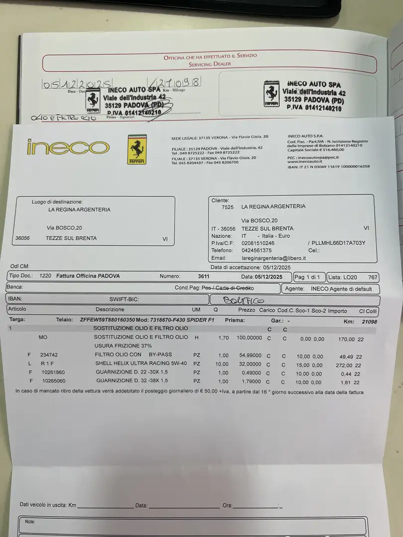 Ferrari F430 Spider 4.3 freni carbo ceramici F1 - 2