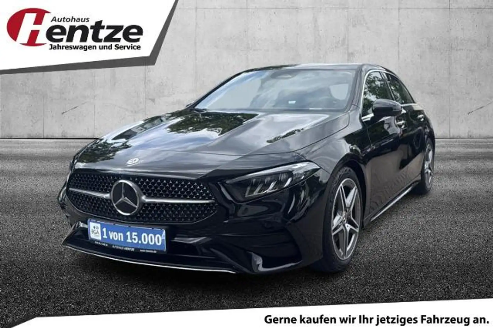 Mercedes-Benz A 200 A-Klasse  AMG Line (EURO 6d) Zwart - 1