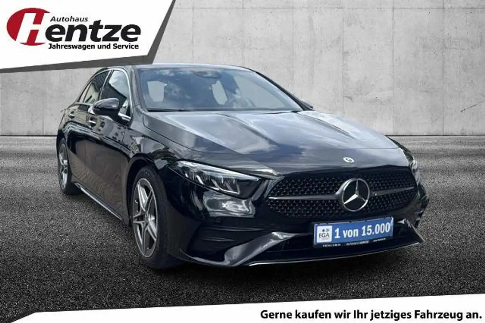 Mercedes-Benz A 200 A-Klasse  AMG Line (EURO 6d) Zwart - 2