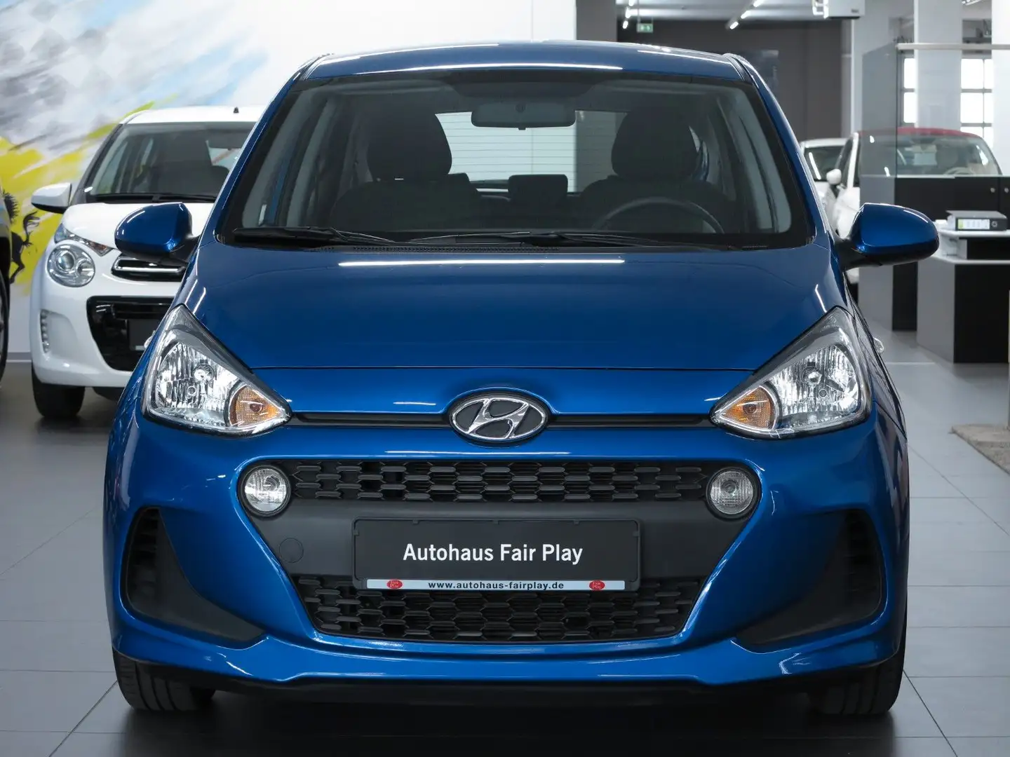 Hyundai i10 Sitzheizung, Lenkradheizung, UNFALLFREI!!! Blue - 2