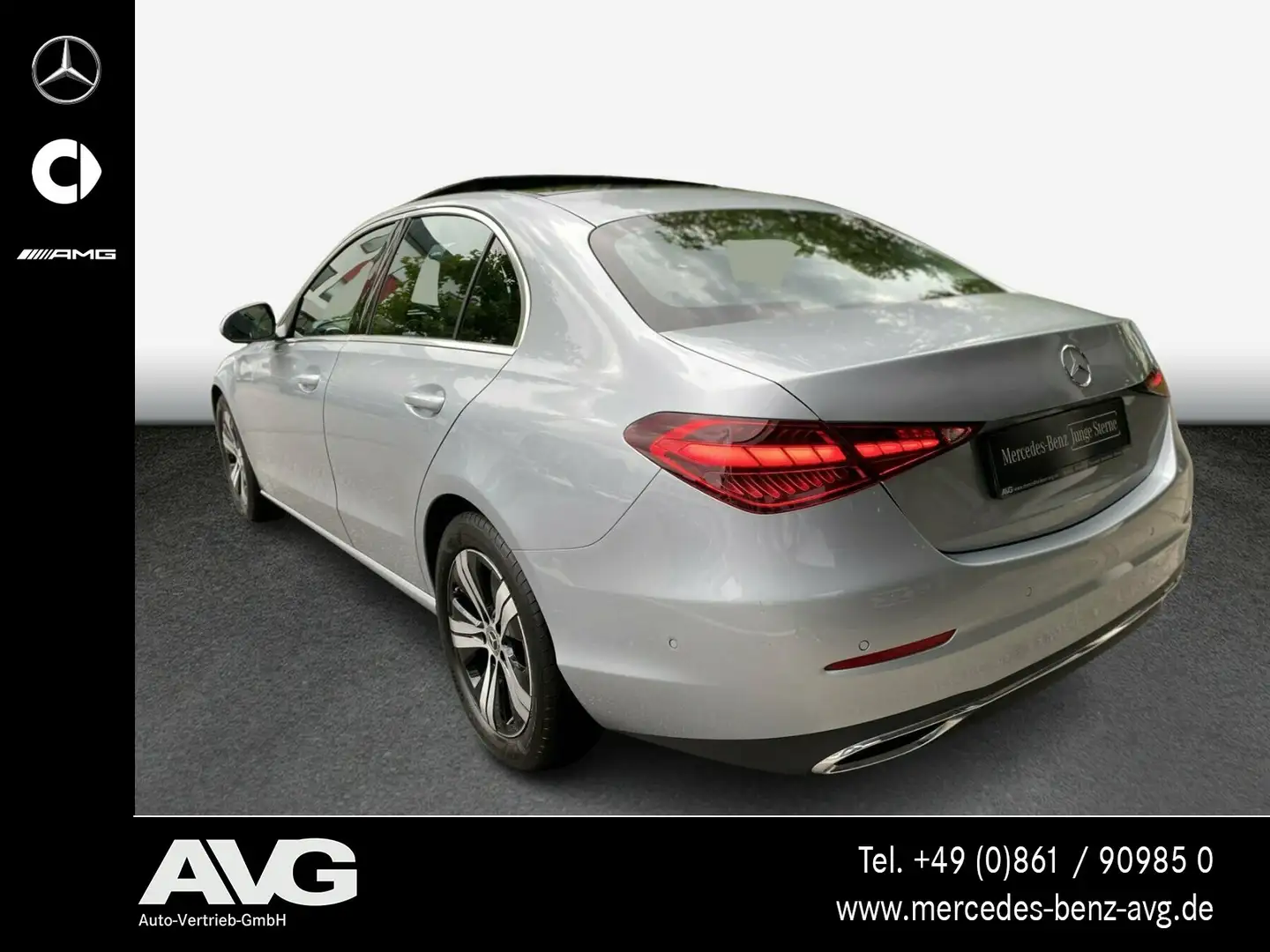 Mercedes-Benz C 180 C 180 Avantgarde-Advanced Panorama LED Kamera Silber - 2