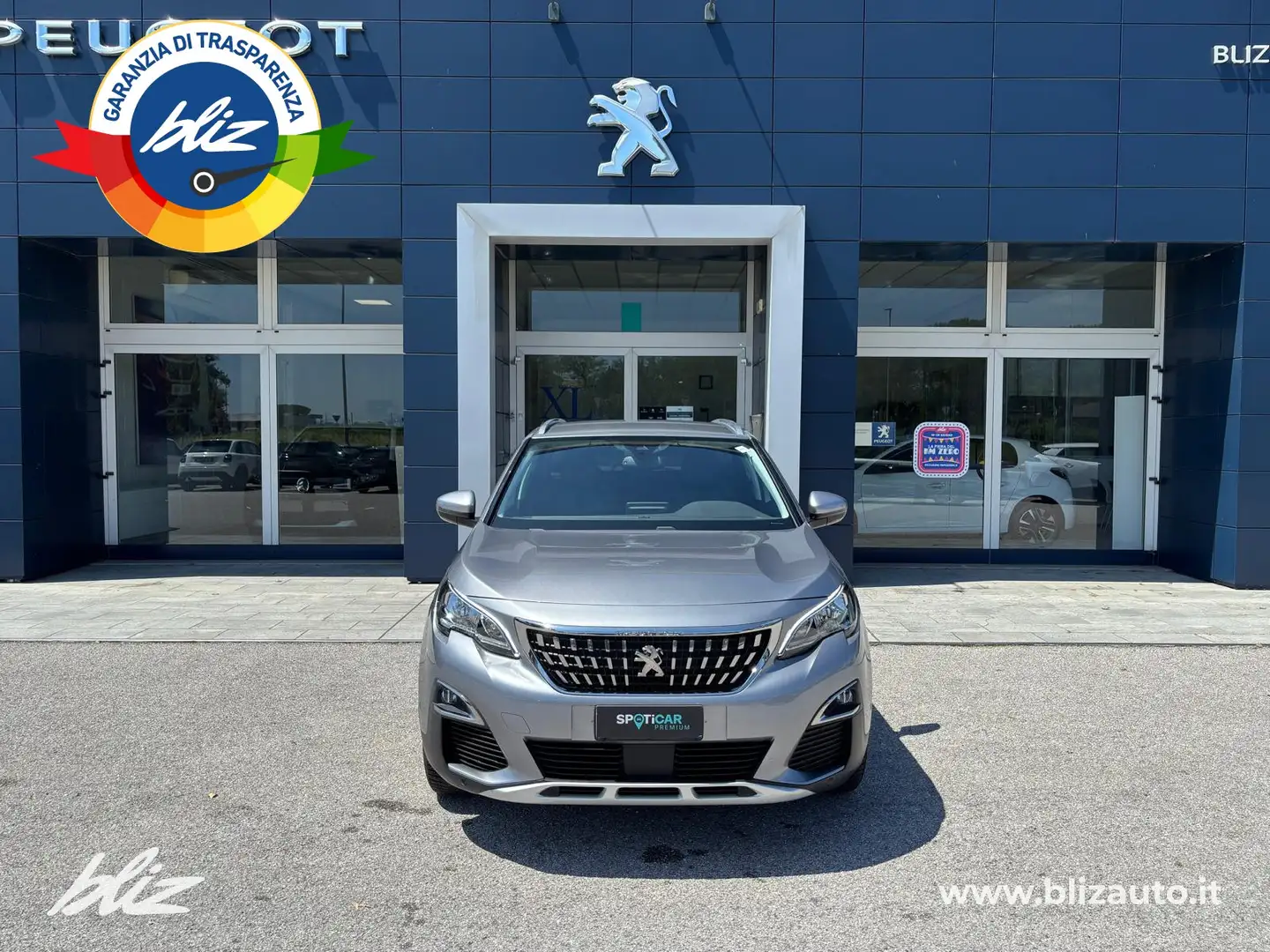 Peugeot 3008 1.5 bluehdi allure s&s 130cv eat8 Grigio - 2