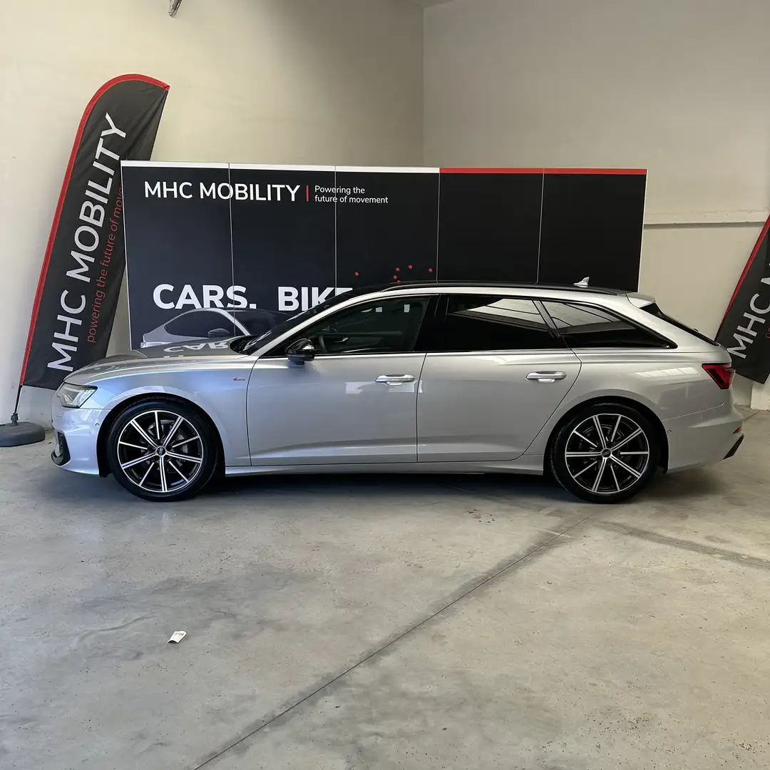 Audi A6 Avant 35 TDI S tronic line Plateado - 2
