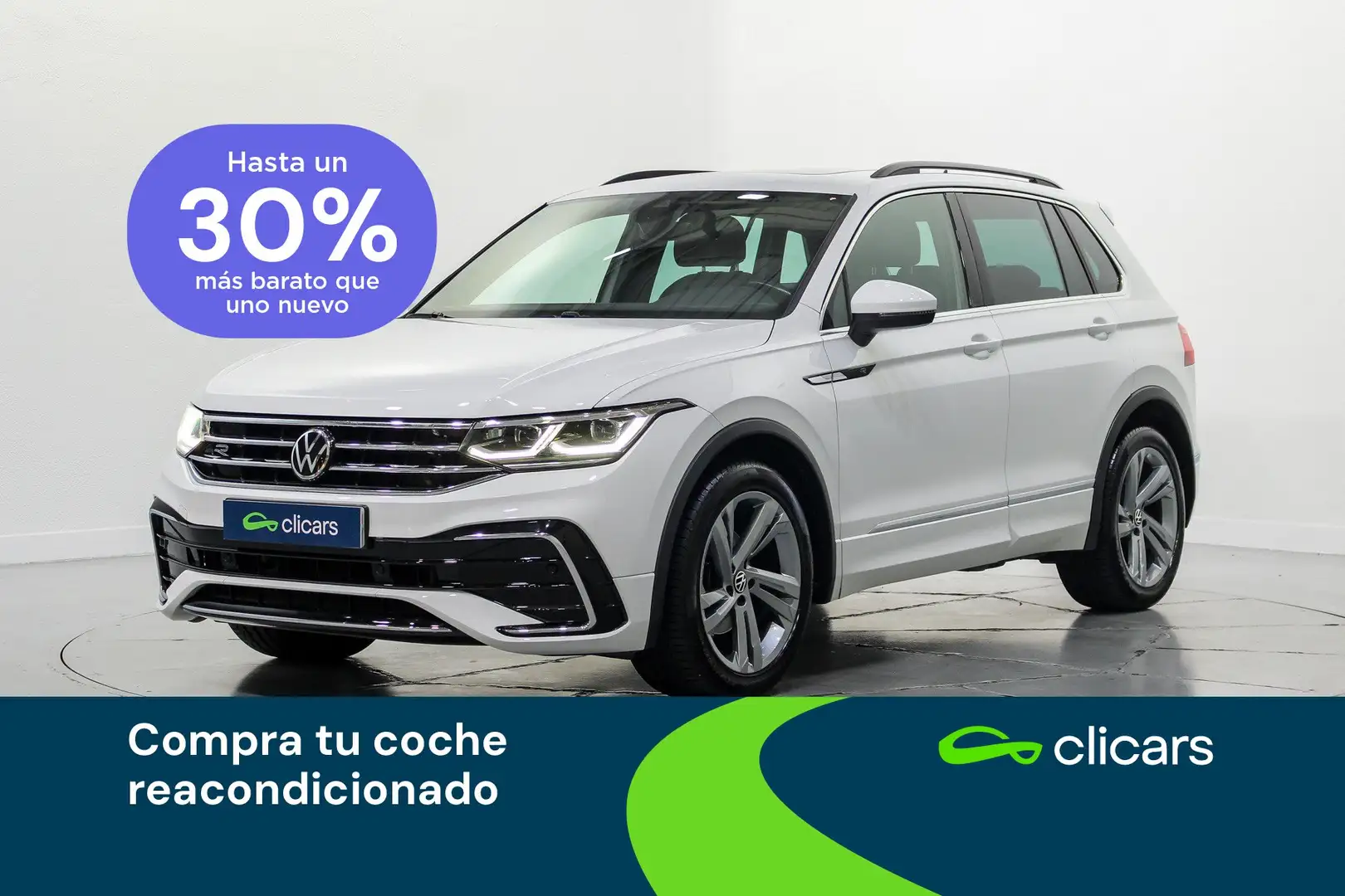 Volkswagen Tiguan 2.0TDI R-Line DSG 110kW Blanc - 1