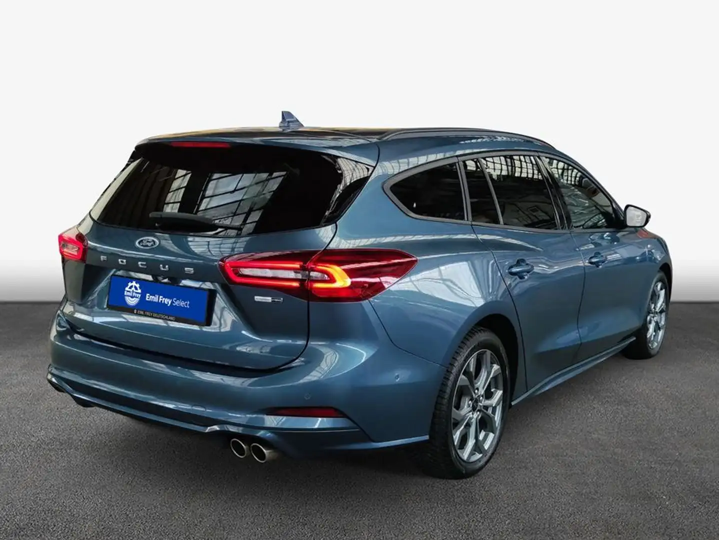 Ford Focus Turnier 1.0 EcoBoost Hybrid ST-LINE X Blau - 2