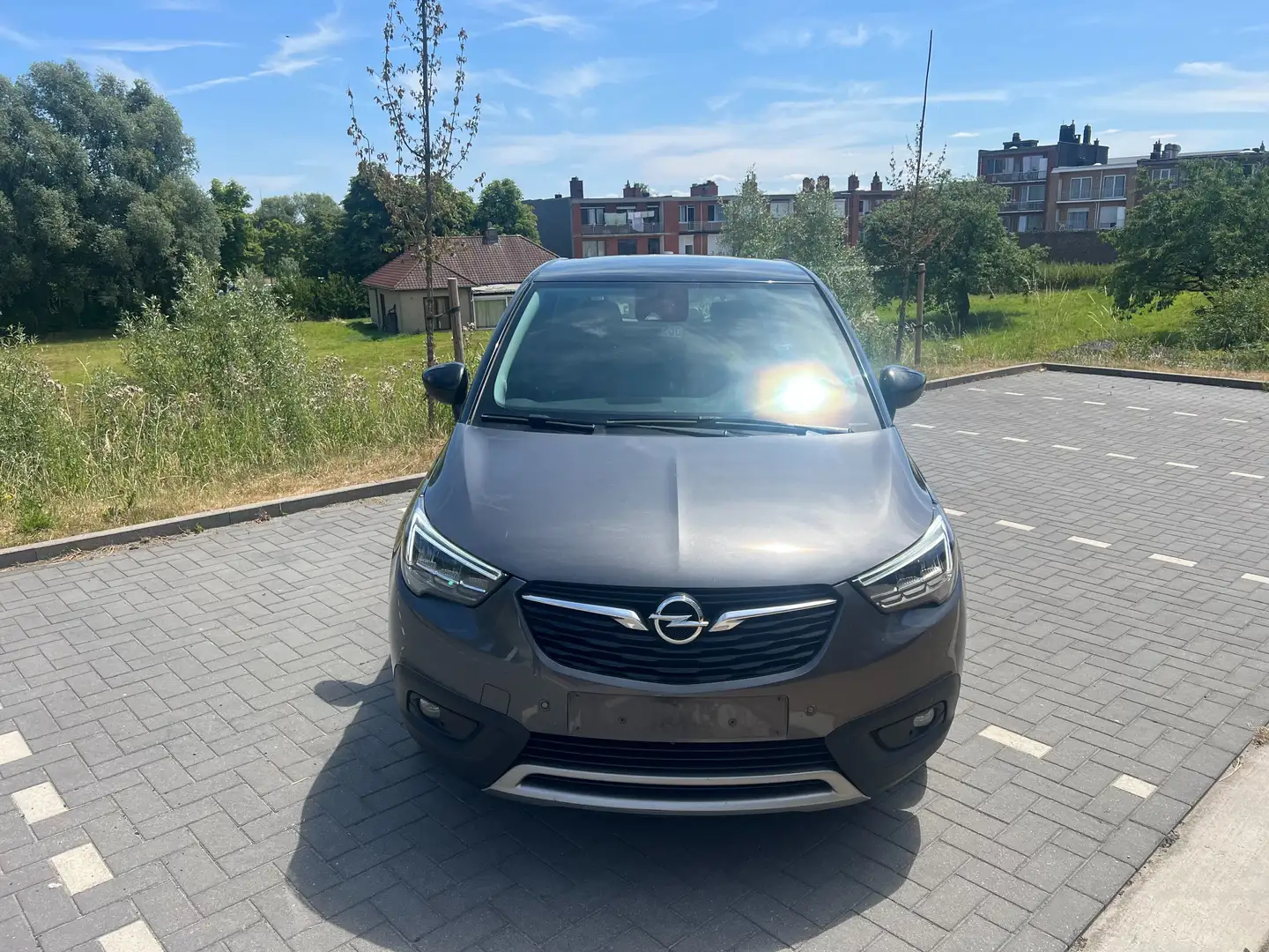 Opel Crossland X Crossland X + GPS-CAMERA-JANTES + CARNET COMPLET ! Gris - 2