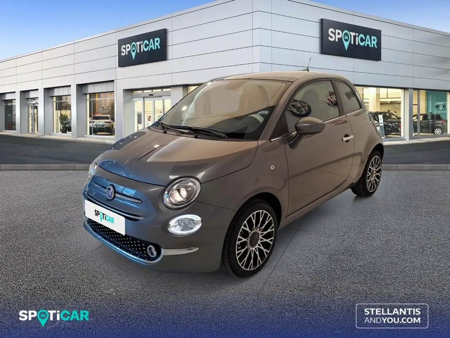 Fiat 500 1.0 Hybrid 51KW (70 CV) Monotrim Gris - 1