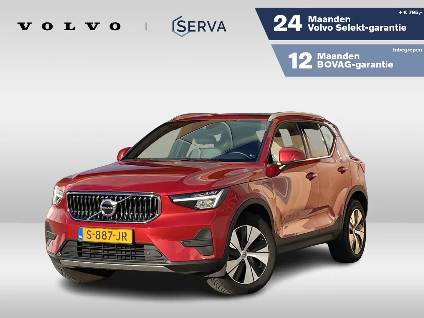 Volvo XC40 T4 Aut. Recharge Core Bright | Stoel- en stuurverw Naranja - 1