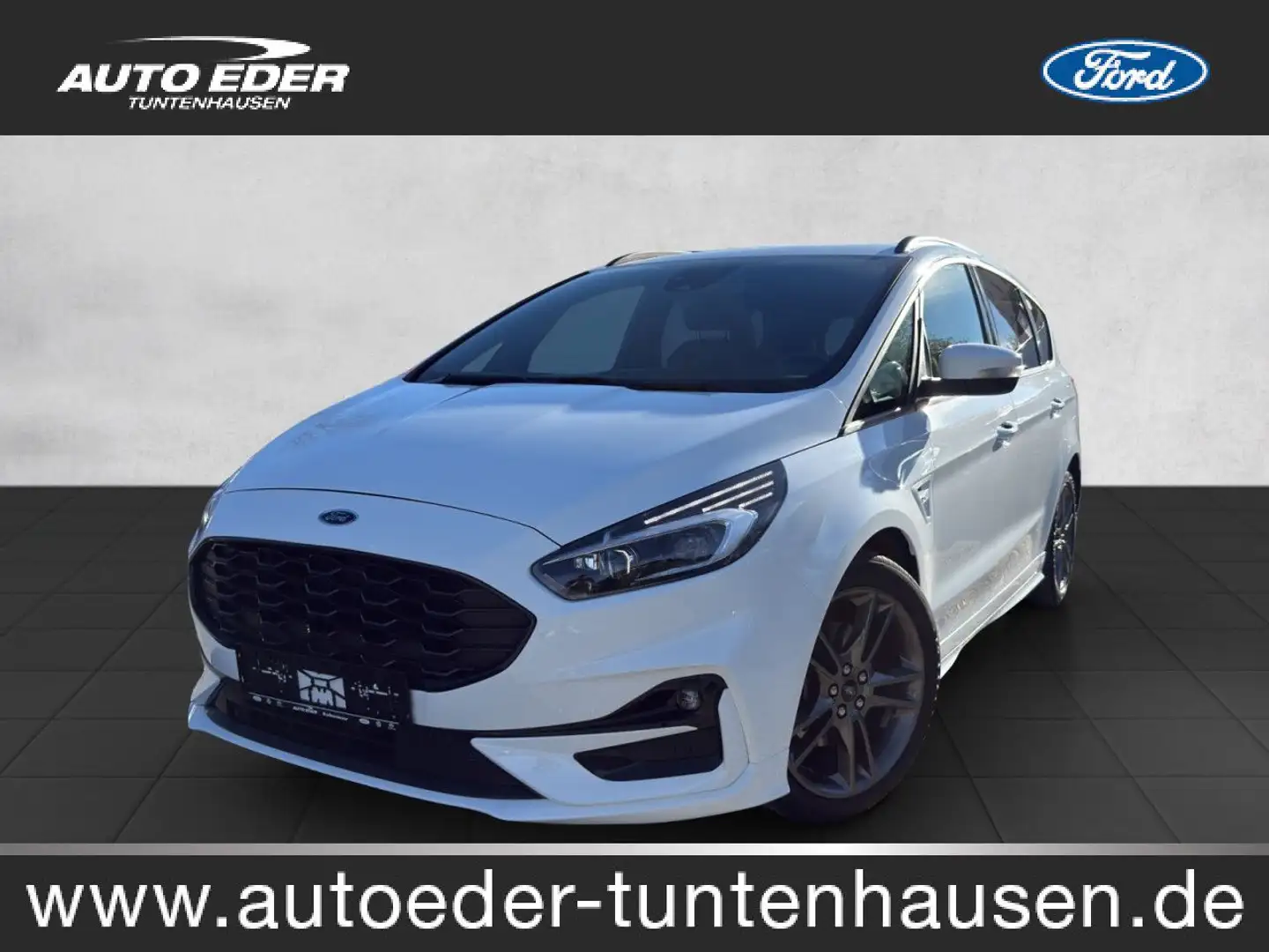 Ford S-Max Hybrid ST-Line Automatik Sportpaket Navi LED Weiß - 1