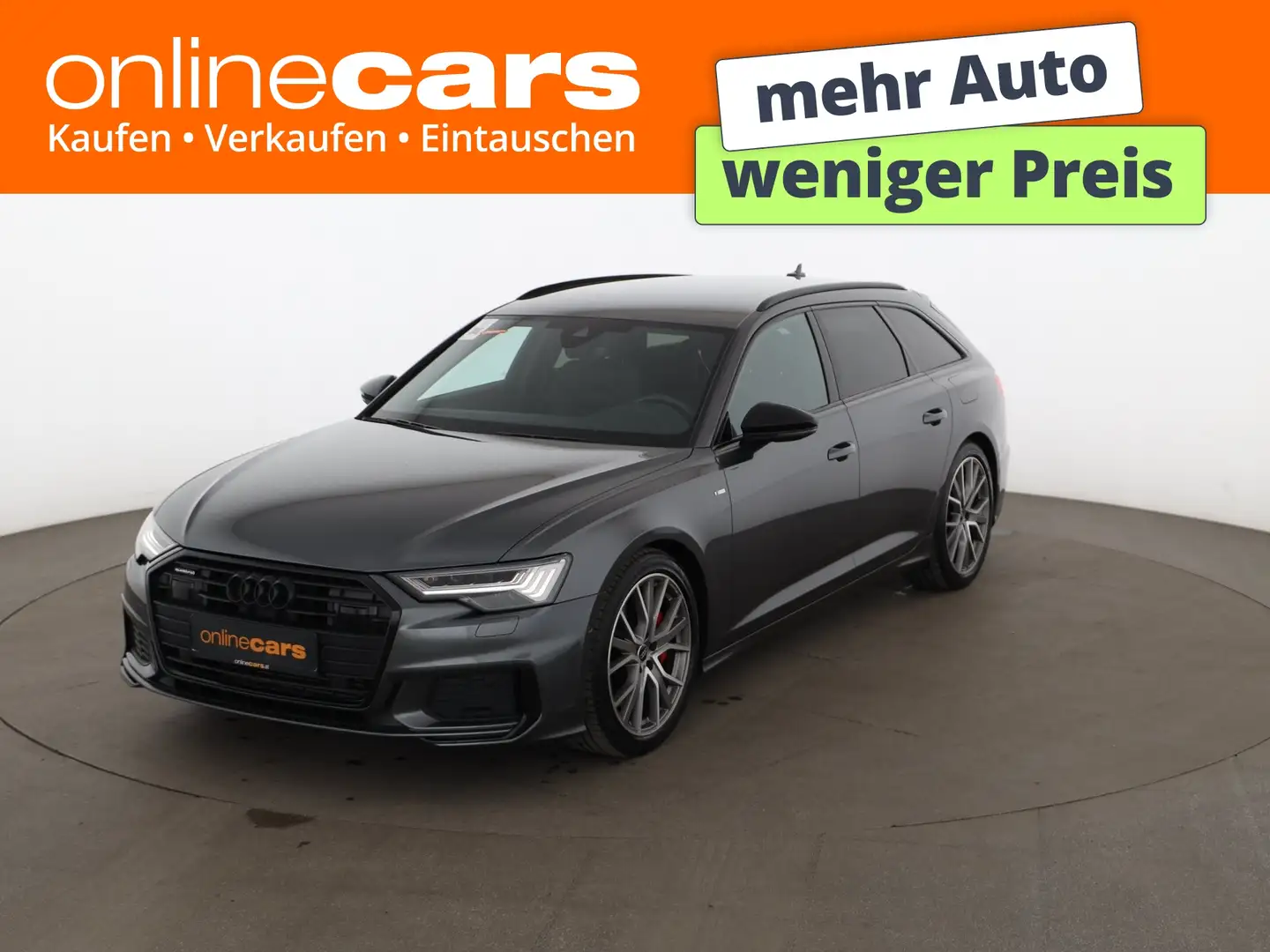 Audi A6 Avant 55 TFSI e quattro sport Aut MATRIX AHK Grau - 1