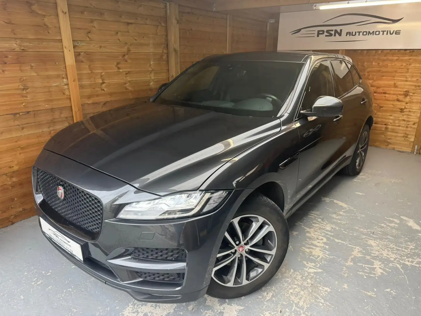 Jaguar F-Pace 1e Eig. * Panodak * Leder * Navi * Garantie Jaguar Gris - 1