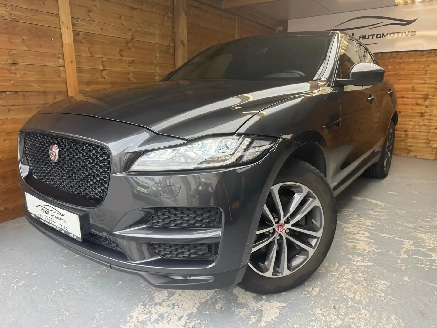 Jaguar F-Pace 1e Eig. * Panodak * Leder * Navi * Garantie Jaguar Gris - 2