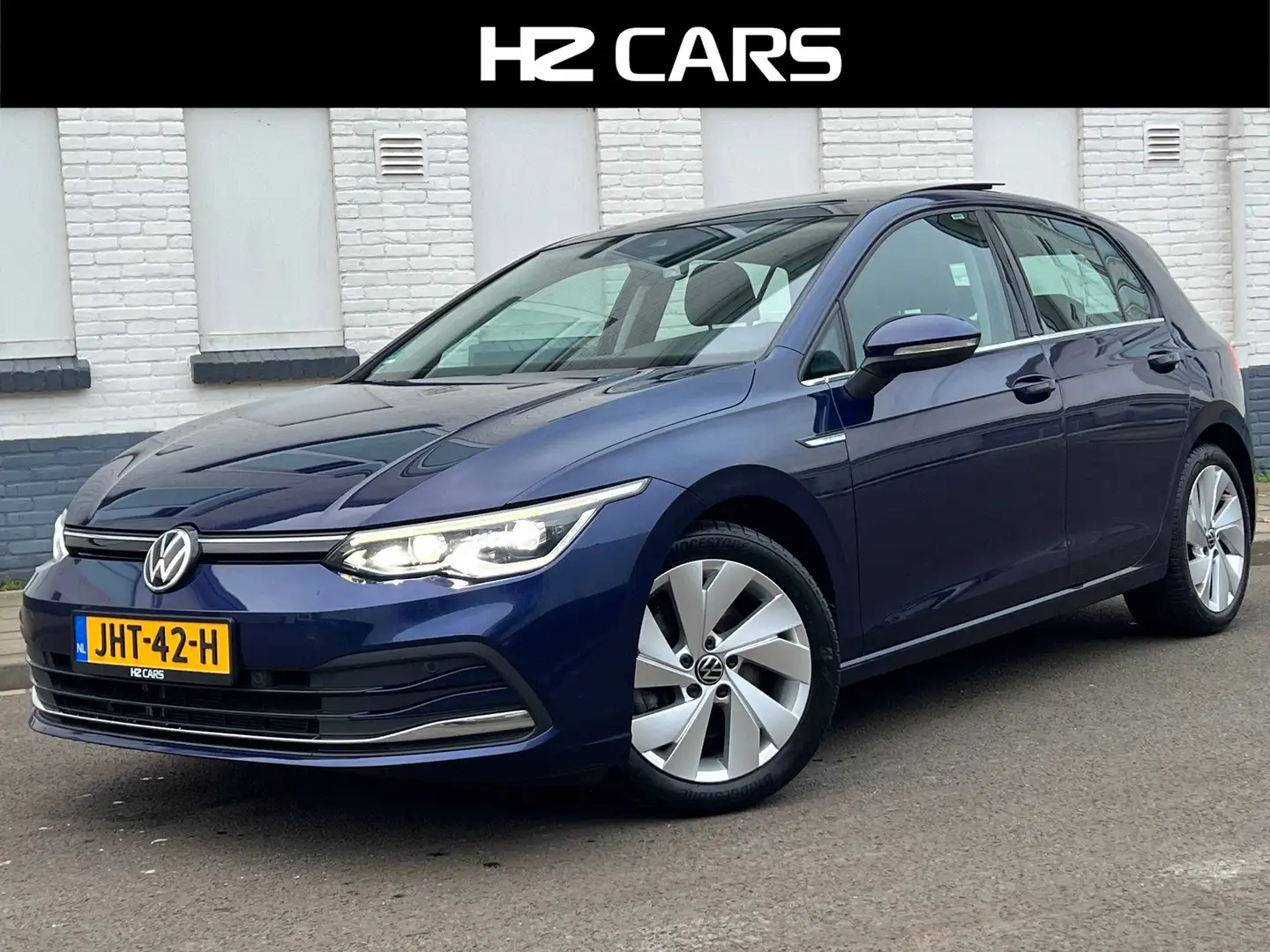 Volkswagen Golf 1.5 eTSI Style|Pano|Sfeer|Massage|IQ.Light|ACC Blauw - 1