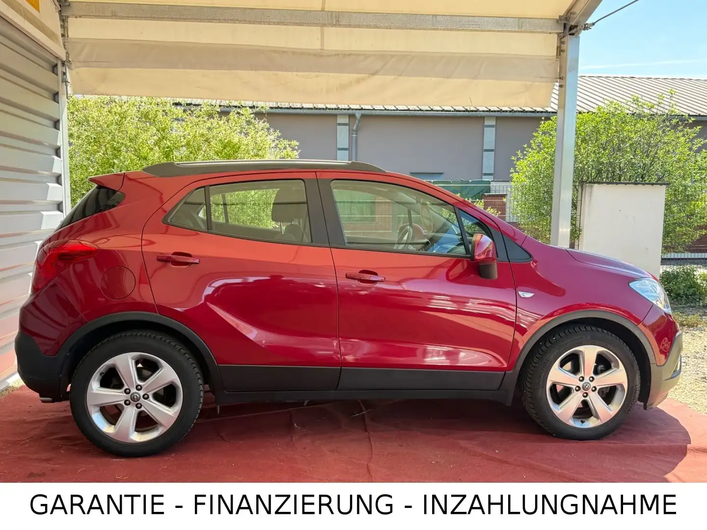 Opel Mokka 1.6/1.Hand/Garantie/Rentnerfzg./Scheckheft Rot - 2